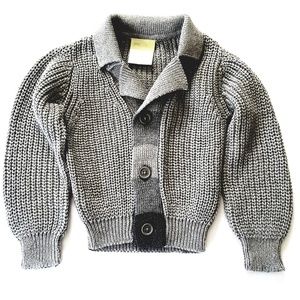 Gray Baby Cardigan